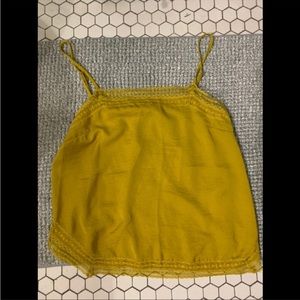 Square Neck Lace Cami NWT